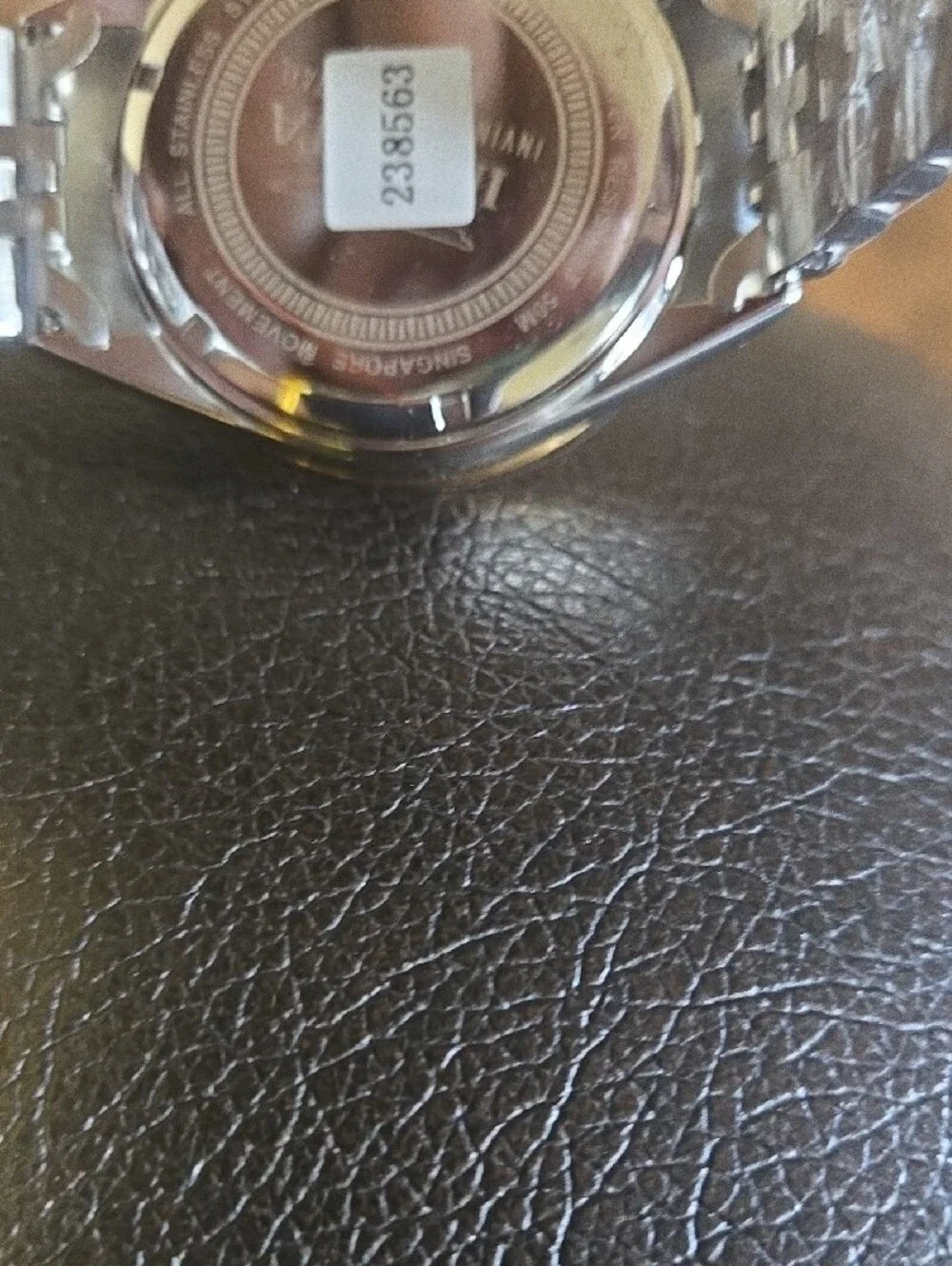 Invicta Gold and Green Two-Tone Stainless Steel Watch
